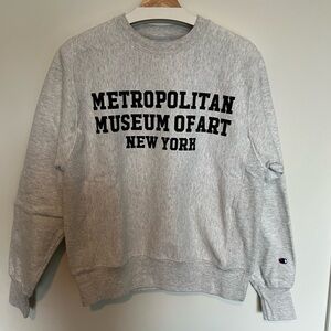 Champion Brand Metropolitan Museum Of Art New York Sweatshirt - Small